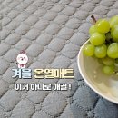 곰표한일 탄소매트처럼 안전한 온열매트 후기✨️