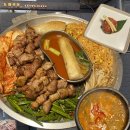 부산 광안리 도화주돈 구워져 나오는 한판 삼겹 목살 맛집