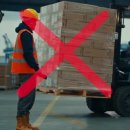 안전한 지게차 운행 이미지