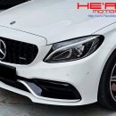 신형 C63 AMG 바디킷+블랙 세로그릴 컨버전 (C200 세단 전기형) 이미지