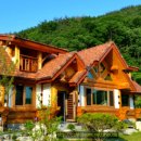 통나무집 이미지