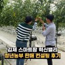 김제스마트팜혁신밸리 청년 농부 토마토 농장 판매 컨설팅 후기