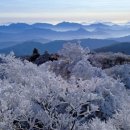 국립공원 100경(景)● 2. 덕유산 - 향적봉 상고대 이미지