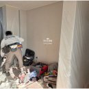 대성화이트 | 부산무몰딩도배 강서구 에코델타 대성베르힐 40평대 무몰딩 라운드 등박스 2개 디아망 회벽화이트