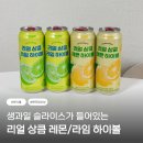 [이마트24] 편의점 신상 생과일 하이볼 후기 &#39;리얼 상큼 레몬/라임 하이볼&#39;