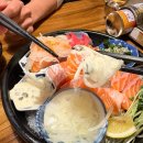 거여역 6번출구 앞 | 거여역 술집 추천, 연어사시미 무조건 ! 내맘대로 3종 세트 솔직 후기 이자카야 하토상의 술방