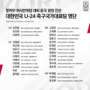 항저우 아시안게임 대비 중국 원정 친선 대한민국 U-24 축구국가대표팀 명단 이미지