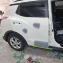 자동차수리중 | 티볼리 조수석 문짝 손상, 완벽하게 복원한 부천 자동차 수리 후기