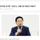 국힘, 김포시 서울시로 편입 이미지