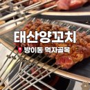 태산 | [서울] 잠실 방이동 먹자골목 양꼬치 맛집 태산양꼬치 내돈내산 솔직후기