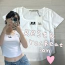 레스트앤레크레이션 반팔 스퀘어넥 티셔츠 후기