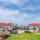 해변에서 펜션 이미지