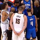 Nikola Jokic Crashes Orlando Magic Huddle 이미지