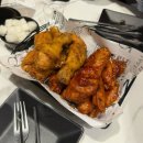 마산 교촌치킨 월영점 간장 레드 반반 치맥