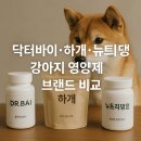 댕댕하개 | 닥터바이·하개·뉴트리댕댕, 강아지 영양제 브랜드 비교