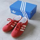 5744 | 아디다스 가젤 로우 프로 레드 화이트 JR5744 후기 사이즈