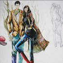 패션 의상디자인 이미지