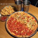 개를 품은 남자 | 홍대 피자 맛집 더피자보이즈 홍대입구역점 하프앤하프 페퍼로니 갈릭 쉬림프 솔직후기