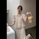 여신세탁 | 블라우스 롱스커트 세트 여신 감성 스타일 완성