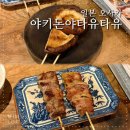 난바 현지인 맛집 야키돈야타유타유 육즙 가득한 돼지고기 꼬치구이 혼술 후기