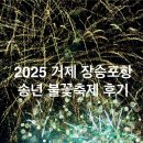 거제송년불꽃축제 | 2025 거제 장승포항 송년불꽃축제 다녀온 후기🎆