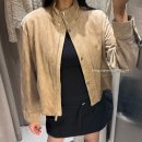 704 | [자라 ZARA]가을 신상 입어보기. 스웨이드 점퍼 3046/278/704 후기