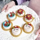 (원데이)크리스마스 캐릭터 컵 케이크 | 크리스마스 케이크 만들기 - 한입설기 클래스 - 캐릭터 케이크 만들기