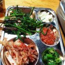 부추랑 삼겹살 이미지