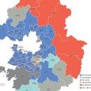 8억짜리 여론조사 결과 : 서울/경기/인천 - 현재 총선 판세 (여론조사 꽃) 이미지