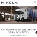 (NKLA 소식) AJR Trucking, 50대의 Nikola Tre FCEV 주문 이미지