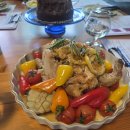 키즈요리교실 2 | 4월 2차 요리교실 후기 ( 레몬허브로스트치킨 토마토솥밥 크리스피샐러드 초코브라우니케이크)