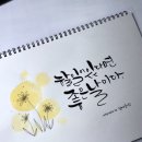 캘리그라피(주말) 이미지