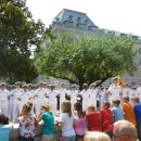 미 해군사관학교 졸업식 이미지