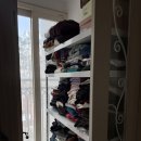 비우고 채우고 | [옷장정리 2탄] 철제선반 내돈내산, 여자 혼자 베란다 셀프 설치 후기