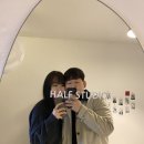 압구정흑백셀프사진관데이트코스하프스튜디오 이미지