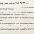 Ch.7-1. The Best Time to Visit Korea 이미지