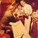 [美] 전설적 일러스트레이터 / 노먼 록웰[Norman Rockwell]과 네가지 자유 이미지