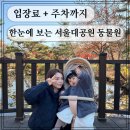 광장로 | [서울대공원 동물원] 평일 방문 꿀팁, 입장료. 주차. 운영시간. 음식점 총정리