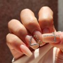 투하트케어 | 울산 아크릴 연장 트렌디한 꺽쇠하트네일 대만족 후기 네일드잇