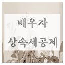 금액별로 알아보는 배우자상속세공제 이미지