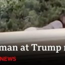 Moment gunman opens fires at Donald Trump rally 이미지