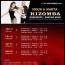 [MOUN & MARTA] KIZOMBA WORKSHOP & DANCING NIGHT, 17~20 SEPT 2015 이미지