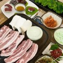 금호동 고기집 한우명가 돌가마 대통삼겹살