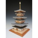 상륜부의 의미: 산치대탑의 산개(傘蓋)와 일본 목탑의 구륜(九輪), 중국탑의 탑정부 이미지