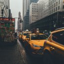 택시승강장 옆 이미지