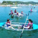 [수산마을]2인용 투명카누 체험 네이버블로그