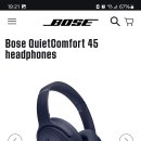 언박스 Boss quietcomfort 45 헤드셋 이미지