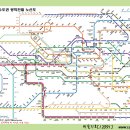 서울, 수도권 광역전철 노선도입니다..^^(06. 11월) 이미지
