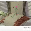 야생화 자수 이미지