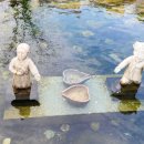 스님+며느리+강아지 이미지